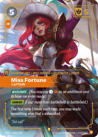 Miss Fortune - Captain (Alternate Art) [OGN - 162a/298]