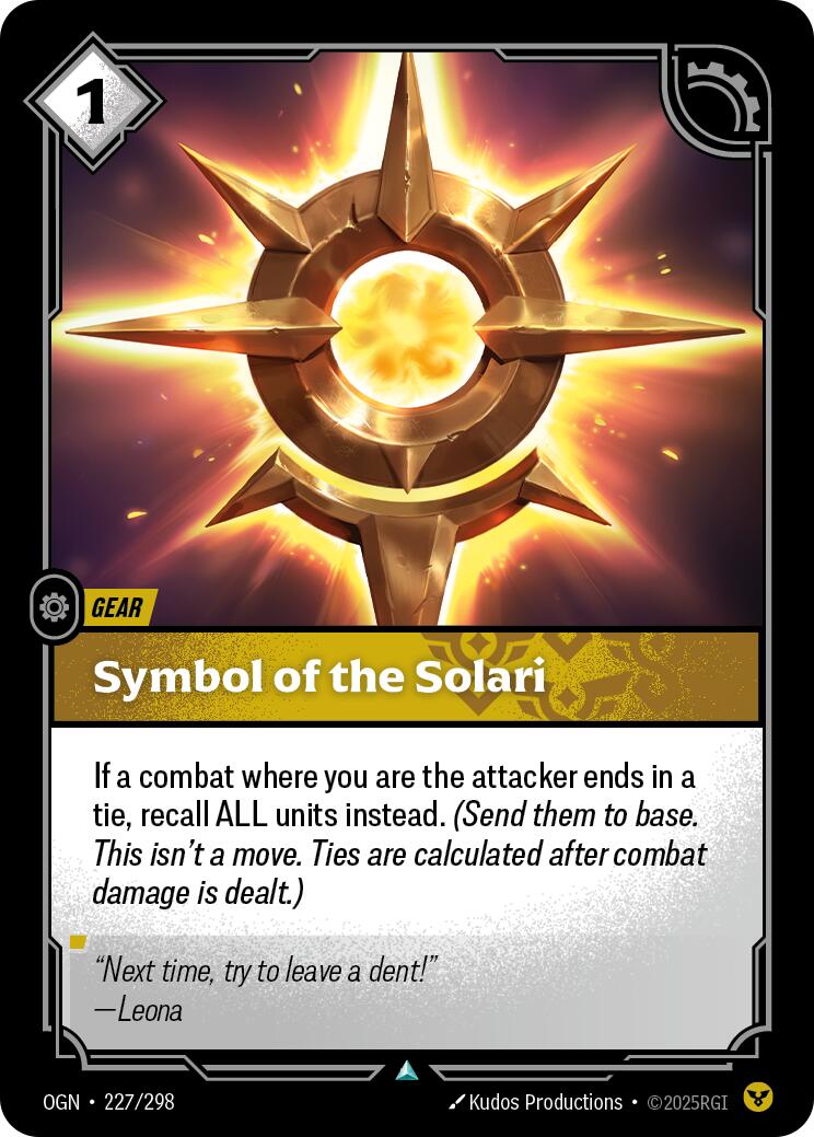 Symbol of the Solari [OGN - 227/298]