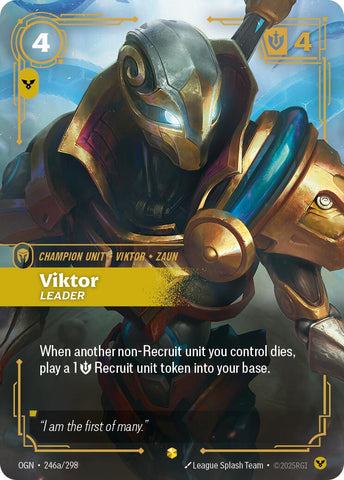 Viktor - Leader (Alternate Art) [OGN - 246a/298]
