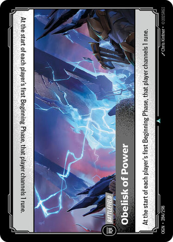 Obelisk of Power [OGN - 284/298]