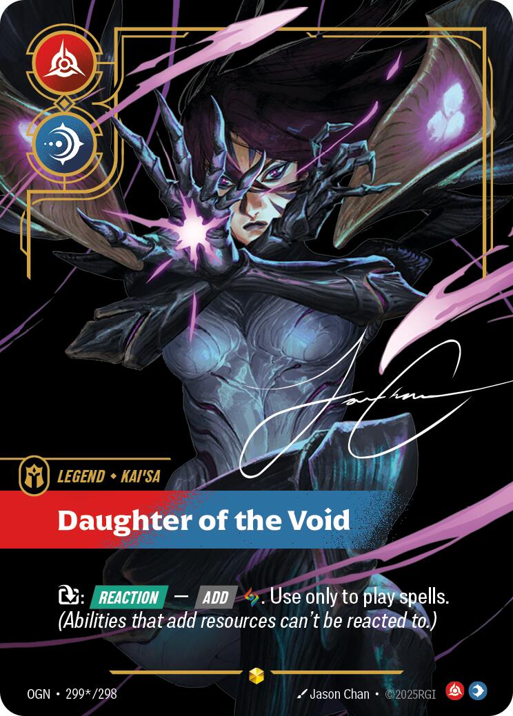Kai'Sa - Daughter of the Void (Signature) [OGN - 299*/298]