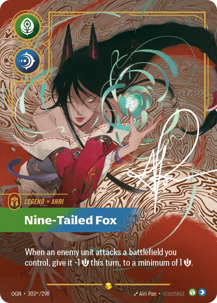 Ahri - Nine-Tailed Fox (Signature) [OGN - 303*/298]
