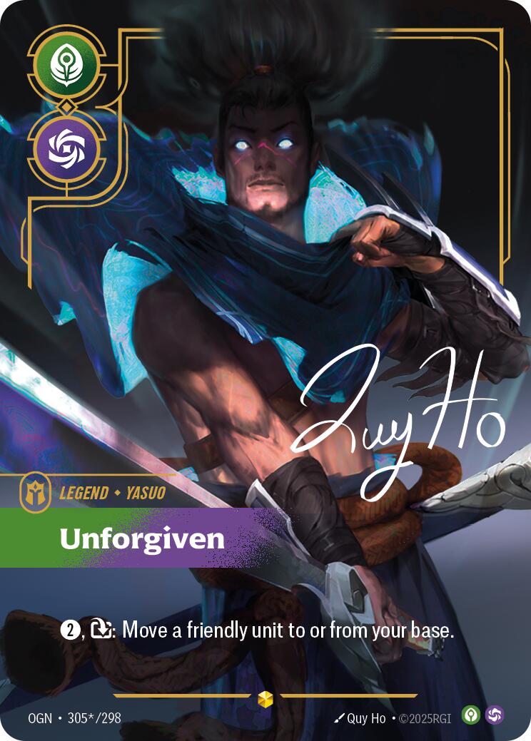 Yasuo - Unforgiven (Signature) [OGN - 305*/298]