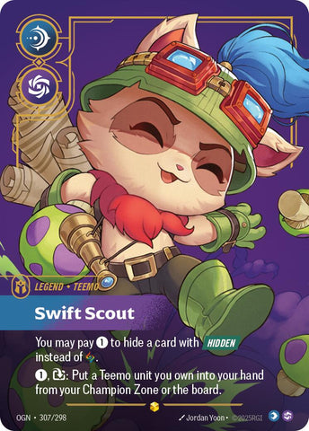 Teemo - Swift Scout (Overnumbered) [OGN - 307/298]