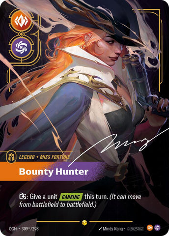 Miss Fortune - Bounty Hunter (Signature) [OGN - 309*/298]
