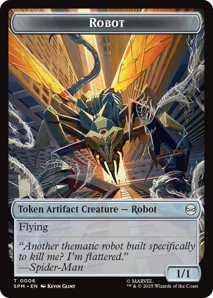 Food // Robot Double-Sided Token (Back)