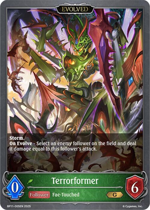 Terrorformer (Evolved) (BP11-005EN) [BP11: Bullet of Fate]