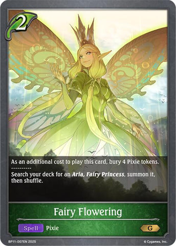 Fairy Flowering (BP11-007EN) [BP11: Bullet of Fate]