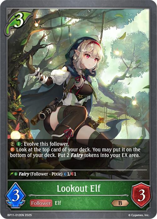 Lookout Elf (BP11-012EN) [BP11: Bullet of Fate]