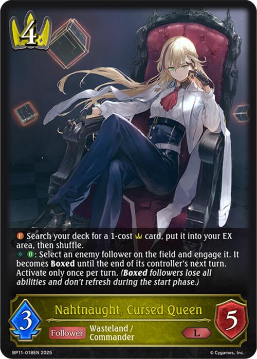 Nahtnaught, Cursed Queen (BP11-018EN) [BP11: Bullet of Fate]