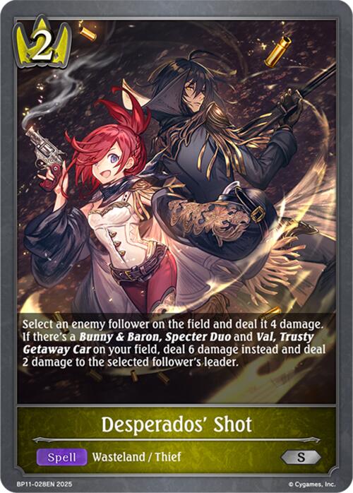 Desperados' Shot (BP11-028EN) [BP11: Bullet of Fate]