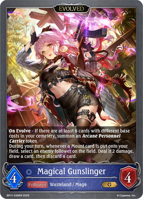 Magical Gunslinger (Evolved) (BP11-039EN) [BP11: Bullet of Fate]