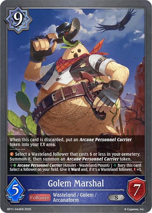 Golem Marshal (BP11-044EN) [BP11: Bullet of Fate]