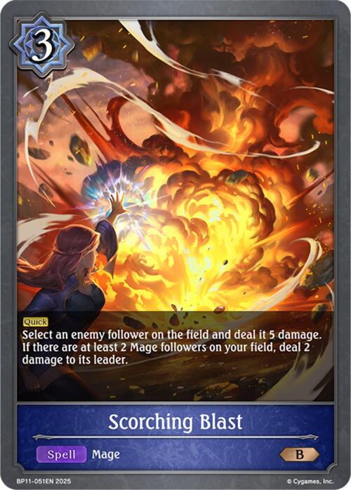 Scorching Blast (BP11-051EN) [BP11: Bullet of Fate]