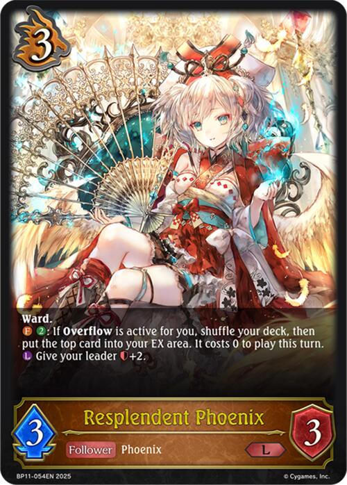 Resplendent Phoenix (BP11-054EN) [BP11: Bullet of Fate]