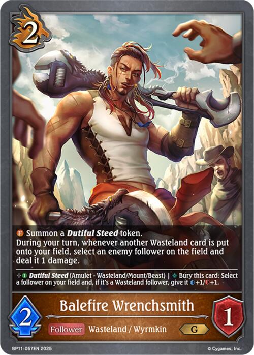 Balefire Wrenchsmith (BP11-057EN) [BP11: Bullet of Fate]