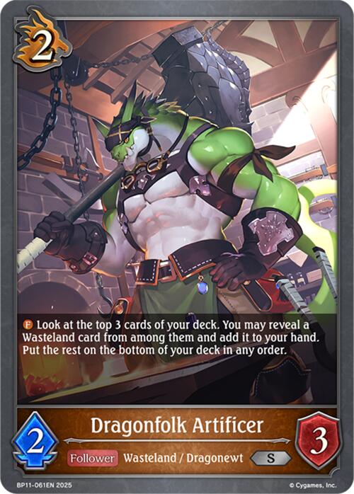 Dragonfolk Artificer (BP11-061EN) [BP11: Bullet of Fate]