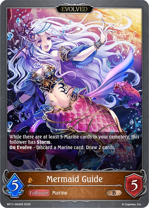 Mermaid Guide (Evolved) (BP11-064EN) [BP11: Bullet of Fate]