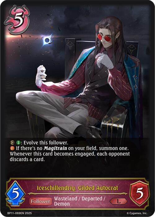 Iceschillendrig, Gilded Autocrat (BP11-069EN) [BP11: Bullet of Fate]