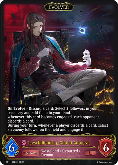 Iceschillendrig, Gilded Autocrat (Evolved) (BP11-070EN) [BP11: Bullet of Fate]