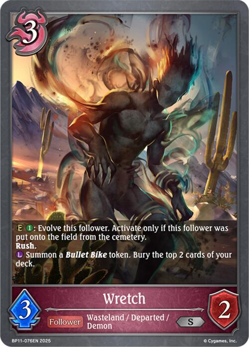 Wretch (BP11-076EN) [BP11: Bullet of Fate]