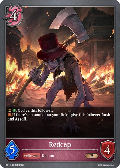 Redcap (BP11-080EN) [BP11: Bullet of Fate]