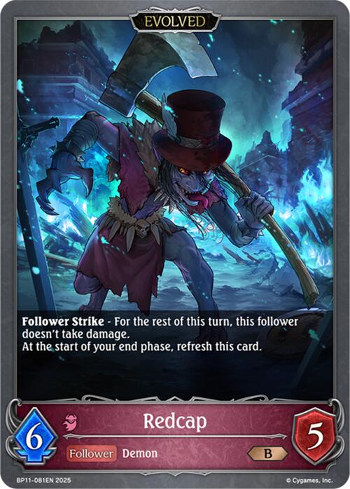 Redcap (Evolved) (BP11-081EN) [BP11: Bullet of Fate]