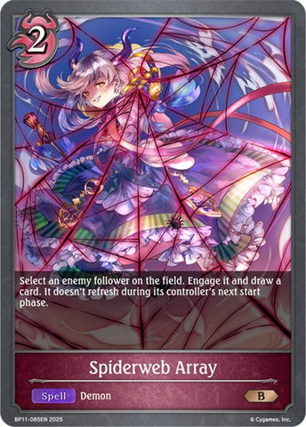Spiderweb Array (BP11-085EN) [BP11: Bullet of Fate]