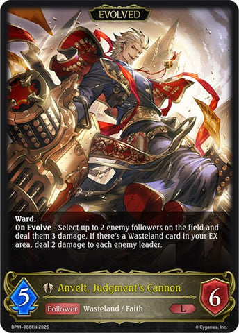 Anvelt, Judgment's Cannon (Evolved) (BP11-088EN) [BP11: Bullet of Fate]