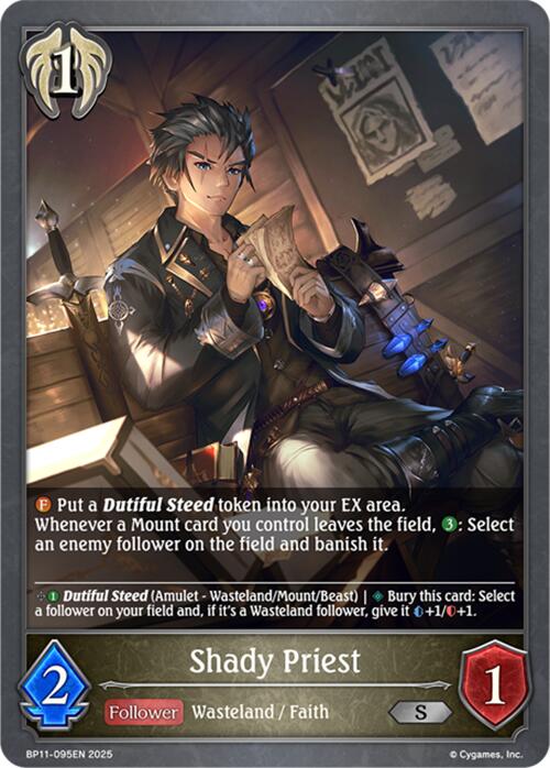 Shady Priest (BP11-095EN) [BP11: Bullet of Fate]