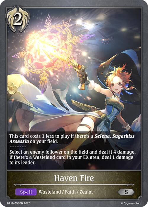 Haven Fire (BP11-096EN) [BP11: Bullet of Fate]