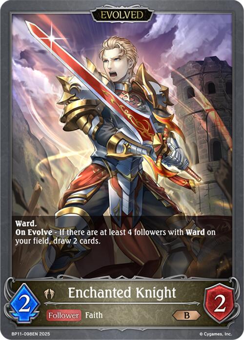 Enchanted Knight (Evolved) (BP11-098EN) [BP11: Bullet of Fate]