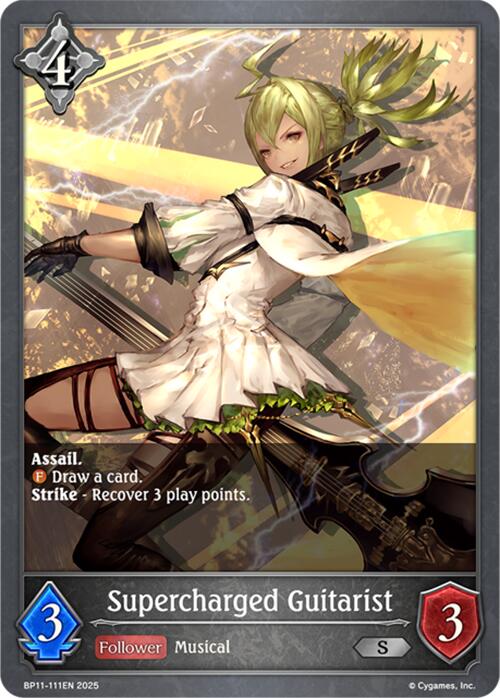 Supercharged Guitarist (BP11-111EN) [BP11: Bullet of Fate]