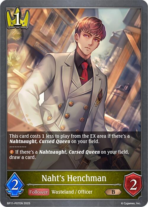 Naht's Henchman - P07 (Foil) (BP11-P07EN) [BP11: Bullet of Fate]
