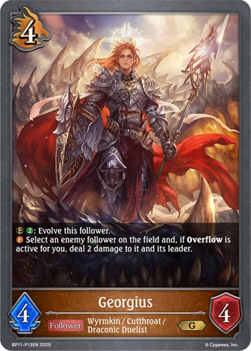 Georgius - P13 (Foil) (BP11-P13EN) [BP11: Bullet of Fate]