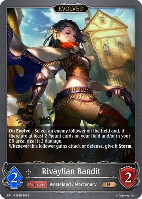 Rivaylian Bandit (Evolved) - P28 (Foil) (BP11-P28EN) [BP11: Bullet of Fate]