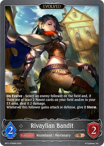 Rivaylian Bandit (Evolved) - P28 (Foil) (BP11-P28EN) [BP11: Bullet of Fate]