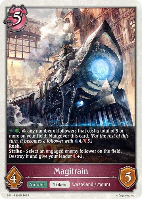 Magitrain - P30 (Foil) (BP11-P30EN) [BP11: Bullet of Fate]