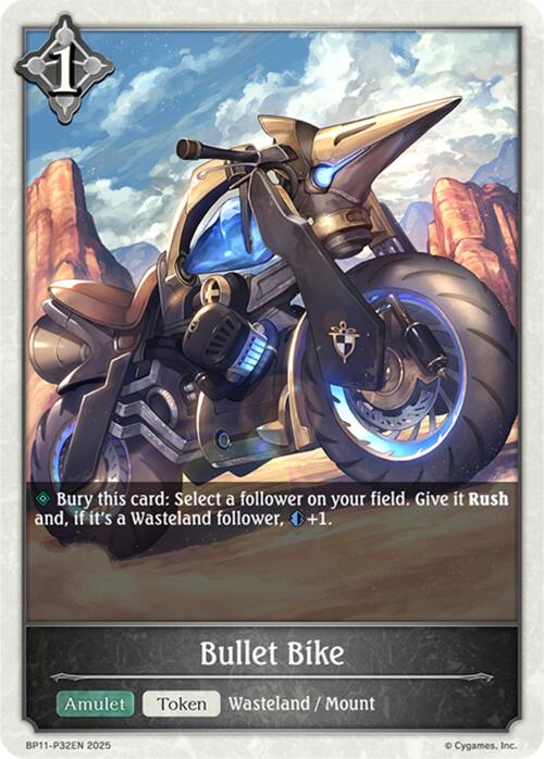 Bullet Bike - P32 (Foil) (BP11-P32EN) [BP11: Bullet of Fate]