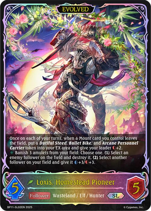 Loxis, Homestead Pioneer (Evolved) (BP11-SL02EN) [BP11: Bullet of Fate]
