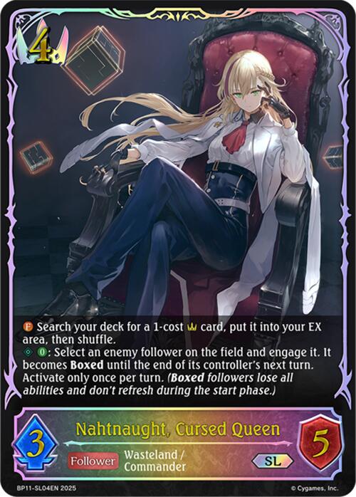 Nahtnaught, Cursed Queen (BP11-SL04EN) [BP11: Bullet of Fate]