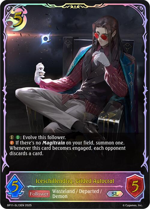Iceschillendrig, Gilded Autocrat (BP11-SL13EN) [BP11: Bullet of Fate]