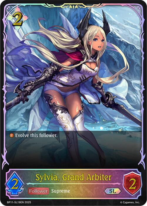 Sylvia, Grand Arbiter (BP11-SL19EN) [BP11: Bullet of Fate]