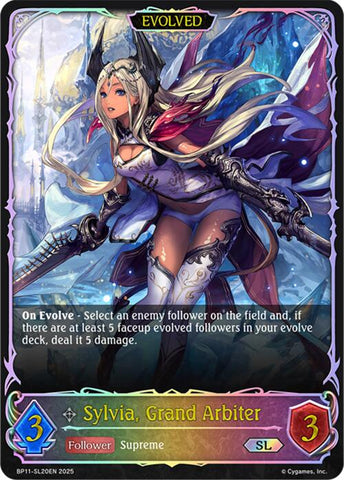 Sylvia, Grand Arbiter (Evolved) (BP11-SL20EN) [BP11: Bullet of Fate]