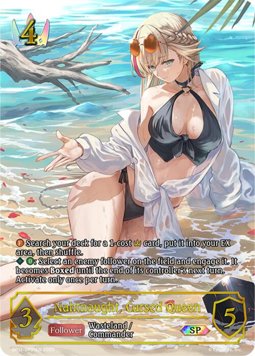 Nahtnaught, Cursed Queen (BP11-SP01EN) [BP11: Bullet of Fate]