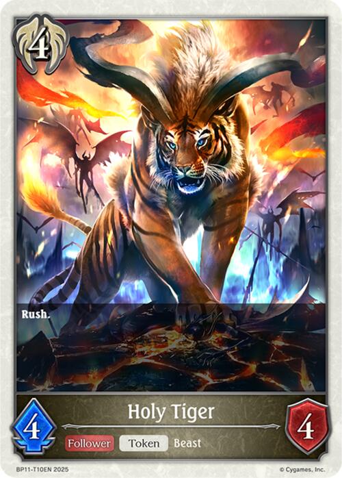 Holy Tiger (BP11-T10EN) [BP11: Bullet of Fate]