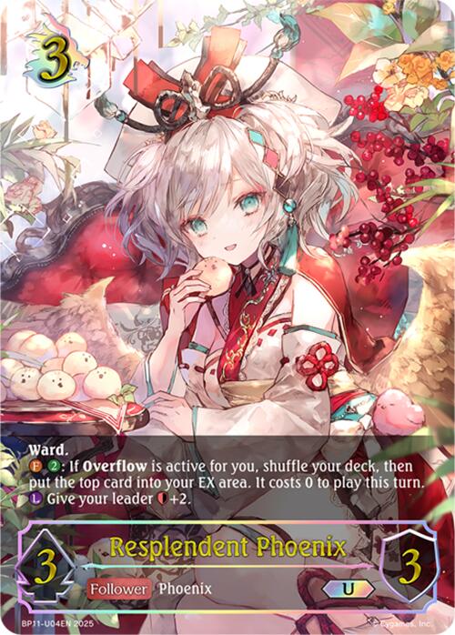 Resplendent Phoenix (BP11-U04EN) [BP11: Bullet of Fate]