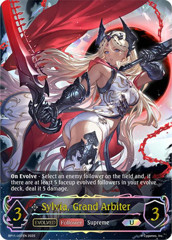 Sylvia, Grand Arbiter (Evolved) (BP11-U07EN) [BP11: Bullet of Fate]