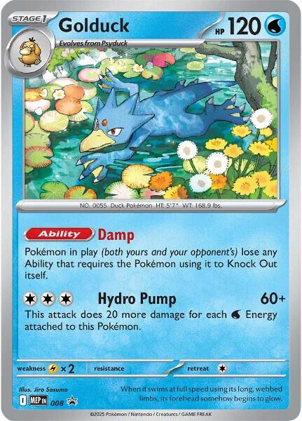 Golduck (008) [Mega Evolutions Promo]
