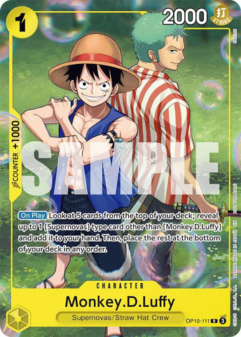 Monkey.D.Luffy (Learn Together Deck Set - Set Sail Event) [One Piece Promotion Cards]